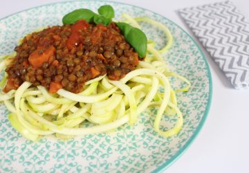 Linsen Bolognese
